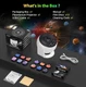 Galaxy Projector for Bedroom Film Disc Star Projector for kid 12 in 1 planetariu