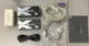 Adder X2-DA-SILVER Dual Access KVM Extender w/ 6" VGA & PS/2 Cable (r49)