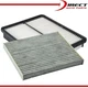 COMBO CARBON CABIN & AIR FILTER FOR KIA OPTIMA 2.4L ENGINE 2011 - 2012