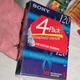 2 new Sony MP 120 8mm tapes and 1 TDK HS120