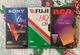 Lot of 3 SEALED New VHS Tapes, Sony T120VF Fugi T120 RCA T-120