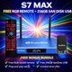 Superbox S7 MAX  +++ Bundle Free Extra RGB KEYBOARD Remote & 256GB Sandisk Drive