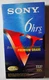 Sony T-120VF Premium Grade VHS Blank Tape Up to 6 Hrs of Recording, Sealed