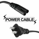 Aprelco 5ft Power Cord Cable Lead for JBL Cinema SB350 SB400 Sound Bar Speaker