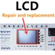 LCD Fit For Yamaha AW4416 Digital Recorder Mixer Workstation Screen Repair