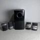 LG S54S1-S Lot Of 4 Surround Sound Speakers w/ Impedance 3 ohms S54T1-W Speaker