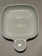 Vtg Corning Ware P-185-B Grab It Sidekick 6" Sandwich Snack Plate Very Good