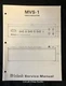Original McIntosh MVS-1 Video Selector Service Manual