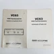 Sencore VC63 VCR Test Accessory Operation Manual Schematic Parts List Original