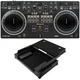 Pioneer DJ DDJ-REV1 2-deck Serato DJ Controller with Upper Deck Flight Case