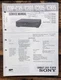 Sony CDP-C35 CDP-C201 CDP-C205 CDP-C305 CD Player  Service Manual *Original*