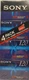 Sony P6-120MP 120 Minute, 8mm Video Cassette - Pack of 4 Brand New Sealed