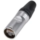 Neutrik NE8MX6-T etherCON Cat 6a Cable Connector for 24 AWG or Lower - Nickel