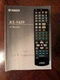 Yamaha RAV320 WG64610 Genuine Home Receiver Remote Control HTR-5960 HTR-5960BL