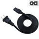 2Prong Polarized for Panasonic SA-AK90 SA-AK91 SA-AK95 SA-C649 SA-CH11 Cable