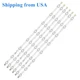 LED strips For Philips 55MV379R/F 55PFL5602/F7 55PFL5603/f7 55PFL5922 55PFL5604