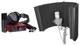 Focusrite Scarlett Solo Studio 4th Gen Recording Interface+Mic+Pop Filter+Shield