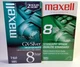 2 Maxell T-160 VHS Video Cassette Tapes 8 hrs Factory Sealed Silver & Standard