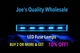(6)COOL BLUE 8V LED FUSE LAMPS /MC2125  MC2155/ McIntosh/ METER BULBS LIGHTS