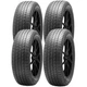 (QTY 4) 275/45R21 Falken Ziex CT60A A/S 110W XL Black Wall Tires