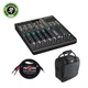 Mackie 802VLZ4 8-Channel Ultra-Compact Mixer w/ Mixer Bag and Stereo Cable 10ft