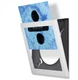 Show and Listen 12" Vinyl Lp Flip Frame - White - New