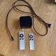 Apple TV A1625 With Cord And Two Controllers One Controller Is Missing Panel