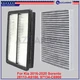 Engine & Carbonized Cabin Filter For Kia 2016-20 Sorento 28113-A9100 97134-C6900