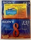 Sony Video8 P6-120MP 120min Sealed 2-Pack Sweepstakes 1999 