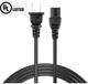 UL 6FT AC Power Cord Cable For Sharp LC-30HV4U LC-30HV6U LC-32AV22U LC-32BD60U L