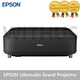 EPSON Lifestudio Grand EH-LS670B Ultra-Short-Throw Laser Projector 3,600lumen