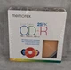 NEW Memorex Cool Colors CD-R 52X 700MB 80 min 25PK Snap Container