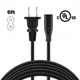 UL 6ft Power Cord For Samsung HW-J370 HW-J450 HW-J550 HW-JM25 HW-JM45 Soundbar