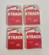 NOS Realistic 8 Track Recording Tape Lot Of 4 Sealed Radio Shack 80 Minute