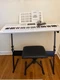 Donner DEK-610S Upgraded 61 Key Piano Electric Keyboard Kit with 249 Voices, 249