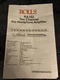 Rolls RA 102 Original Owners Manual / User Manual