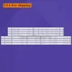 LED Strips For LG 49UM6900PUA 49UM7000PLA 49UM7050PLF 49UK6090PUA 49UK6200PLA