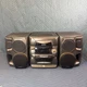 Audiovox CD2763 Stereo System 5 Disc CD Dual Cassette AM/FM w Speakers Read
