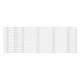 11pcs LED Strips For HISENSE 60DU6070 60R6E 60H6E HIS 60 HD600N3U21 11X5 3030C