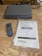 Vintage Polaroid DHX1-1000A Kodak Picture DVD Player With Remote And Manual