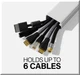 High Capacity Conceal Hide Wire Cable Cover Sanus Legrand | Pick Your Part |
