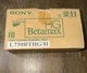 NEW Sony L-750 BTHG Blank Sealed Betamax Tape Lot Of 10 Tapes