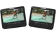 Sylvania SDVD7751 7" Dual Screen LCD Portable DVD Player. 2 Car Mounting Straps