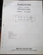 MITSUBISHI DA-P600 Pre-Amplifier Service Manual Original
