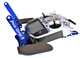 Pro Grip Universal RC Radio Tray with 2-Point Shoulder Harness System Blue