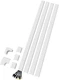 Sanus - On-Wall Cable Concealer High Capacity Cord Cover Kit for Mounted TVs ...