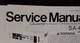 TECHNICS ST-Z550 Tuner Service Manual Original