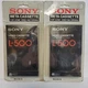 Sony Video Cassette L-500 Betamax 2 Tapes Sealed New 