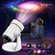 Galaxy Projector White Noise Machine Features 28 Non-Repeating Natural Soothi...