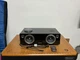 Shiny black samsung da-e571 vacuum-tube wireless digital amp with docking port